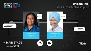 Startup Impact Summit 2020 - Unicorn Talk: India's InsurTech disruption