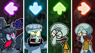 FNF Character Test | Gameplay VS Playground Mod: Squidward — All Characters (15 characters)