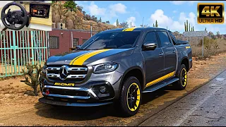 Mercedes Benz X Class (480HP) |Offroading |Forza Horizon 5 |Logitech G923 gameplay