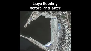 Devastating before-and-after Satellite images of Libya flooding destruction | AccuWeather