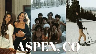 ASPEN VLOG | bestie's bachelorette, skiing & exploring