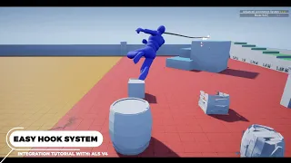 🔸Implementation Easy Hook System + Advanced Locomotion System V4 (ALS) ✅ | UE4 and UE5