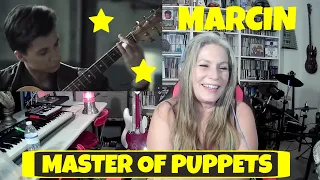 MARCIN Reaction MASTER OF PUPPETS {TSEL Marcin Fingerstyle on one Guitar} TSEL Reacts! #reaction