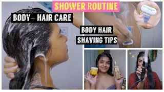 *not sponsored* Current Shower Routine | Body Hair Shaving Tips *exclusive* | Shalini Mandal