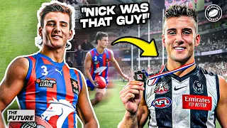 Nick Daicos' junior highlights are CRAZY!! 37disposals per game!? | Throwback Highlights