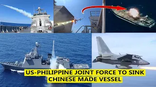 Exercise Balikatan: Sinking of China Made Ship