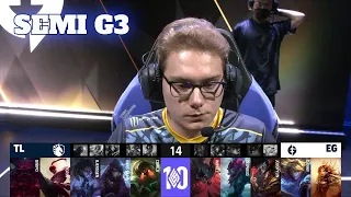 EG vs TL - Game 3 | Semi Finals Playoffs S12 LCS Spring 2022 | Evil Geniuses vs Team Liquid G3