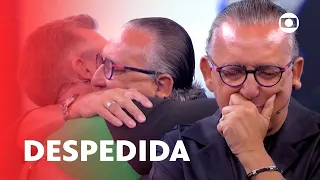 Galvão Bueno recebe linda homenagem de despedida! 💕 | Domingão | TV Globo