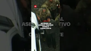 El momento en el que Danelo Cavalcante está bajo custodia de la policía