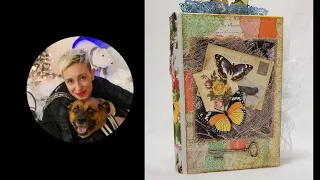 Altered book Creating the cover and a tag EP 16