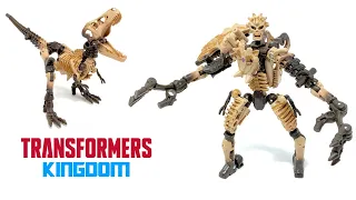 Transformers Kingdom Deluxe Class Paleotrex Review