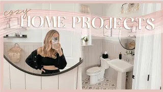 POWDER BATHROOM MAKEOVER 🏡 #shorts