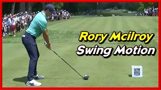 PGA Winner "Rory Mcilroy" Powerful Driver-Iron Swing & Slow Motions from Various Angles