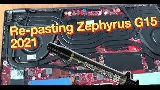 Zephyrus G15 Re-pasting