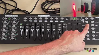 Configuración Básica de una Mesa Controladora de iluminación DMX