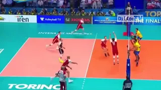 POLSKA MISTRZEM ŚWIATA!!! Ostatnia akcja meczu! POLSKA 3:0 BRAZYLIA