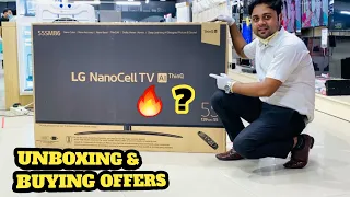 UNBOXING LG nanocell SUPER UHD TV & FULL DETAILS WITH BUYING OFFERS..!