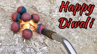 DIWALI FIRECRACKERS STASH TESTING & EXPERIMENTS IN THE USA!