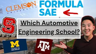 How to Choose Automotive (Mechanical) Engineering School? | FSAE