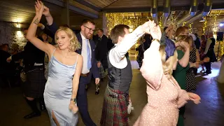 Cragganmore Ceilidh Band - Gay Gordons - Wedding Reception at Falside Mill, Kingsbarns, St Andrews