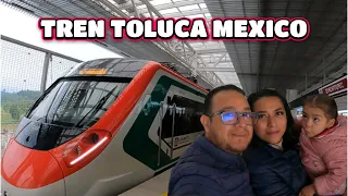 Así es viajar en el tren interurbano | TOUR EN EL TREN INTERURBANO TOLUCA - MEXICO