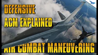 Defensive ACM Explained | Air Combat Maneuvering | DCS | Part 5