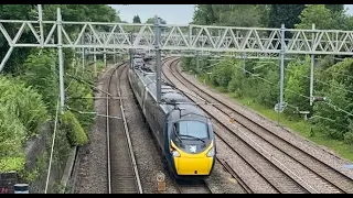 Avanti West Coast Pendolino 'Royal Scot' - London to Glasgow Speed Record Attempt 17th June 2021