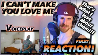 Voiceplay ft. EJ Cardona - I Can't Make You Love Me FIRST REACTION! (THAT'S WHAT I LOVE ABOUT THEM!)