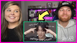 BTS being a chaotic mess on instagram | Reaction ** We On a Break but Not from You Army!!! **