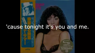 Donna Summer - Dim All the Lights LYRICS SHM "Bad Girls" 1979