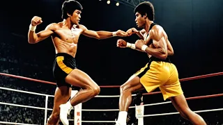 "Legendary Showdown: Bruce Lee vs. Kareem Abdul-Jabbar - Epic Edit!"