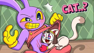 Pomni x Jax Brewing Cute Baby But Cute Catgirl | The Amazing DIGITAL CIRCUS Animation | Sky Toons