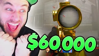 Playing MODERN WARFARE 2 for $60,000!