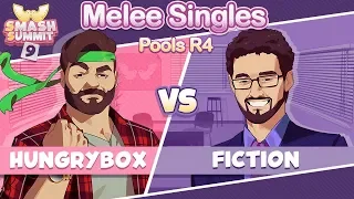 Hungrybox vs Fiction - Swiss Pools: Round 4 Melee Singles - Smash Summit 9 | Puff vs Fox