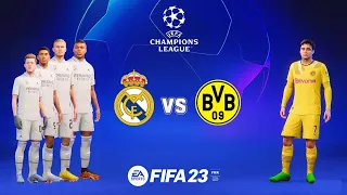 Real Madrid vs Borussia Dortmund, Santiago Bernabeu Stadium, Champions League, Haaland Mbappe,