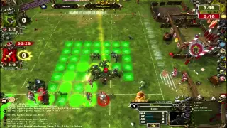 Blood Bowl Solid Play Tutorial - blocking, caging, defending, passing, surfing and more!