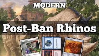 The Outburst Ban Made Rhinos BETTER?! | Post-Ban Rhinos | Modern | MTGO