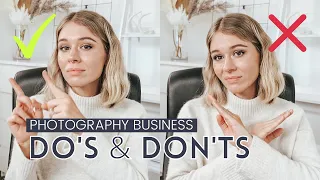 Do's and Don'ts of Running Your Own Photography Business [Photography Business Tips for Beginners]