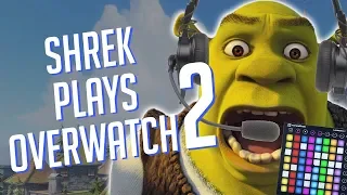 SHREK Plays OVERWATCH 2! Soundboard Pranks in Competitive!