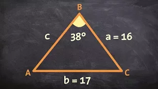 Ambiguous case 1 triangle how to tell