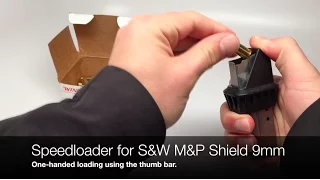 MakerShot Speedloader for Smith & Wesson Military & Police Shield 9mm