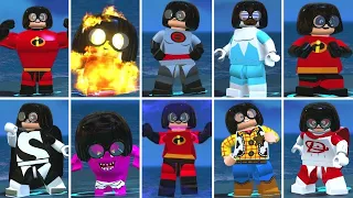 LEGO The Incredibles - All Characters in Edna Mode...Mode (Cheat)