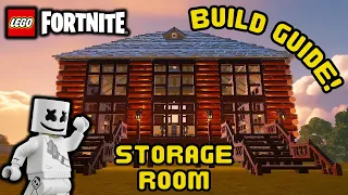 How To Build Gazebo Storage Room in LEGO Fortnite! (Build Guide)