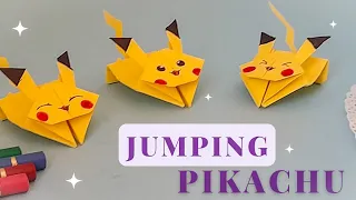 Jumping Pikachu Origami: Toy Origami