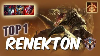 [Wild Rift] Renekton TOP 1 - RUSH Challenger ranked game + build