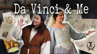 Da Vinci and Me: A little look at Da Vinci while I finish some art