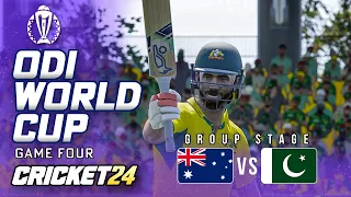 AUSTRALIA v PAKISTAN - ODI WORLD CUP - Cricket 24 Gameplay