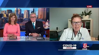 Boston doctor on levels of COVID in waste water