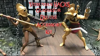 DIAGNOSTIK80'S REVIEWS - BOSS FIGHT STUDIO VITRUVIAN HACKS GLADIATOR DELUXE ACCESSORY KIT!!