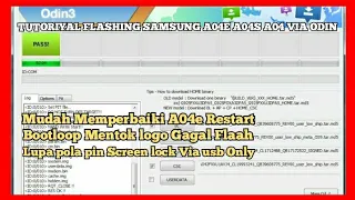 Tutoriyal Flashing Samsung A04E / A04F / A04 Via usb only odin || How To Full Flash Samsung A04